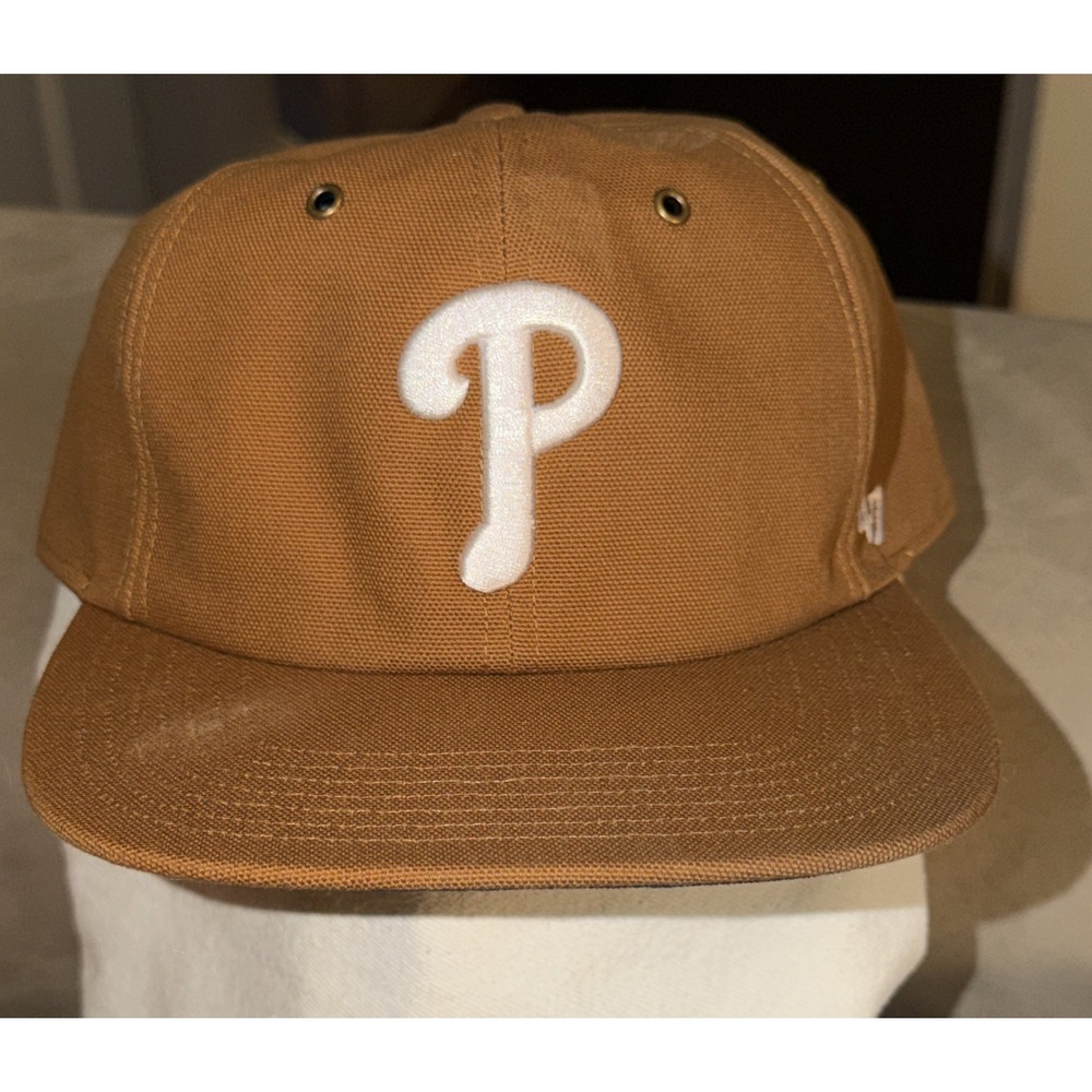Carhartt x '47 Phillies Snapback canvas Hat '47 Brand MalB Merch